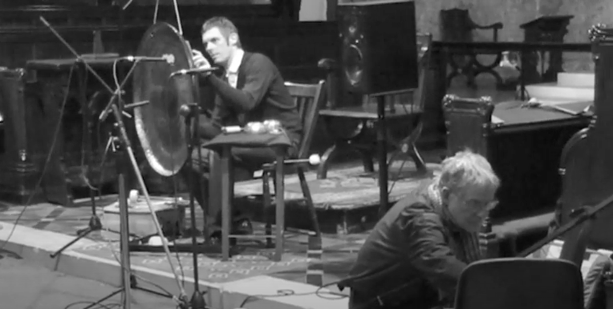 Performance with Fergus Kelly and Mark Wastell